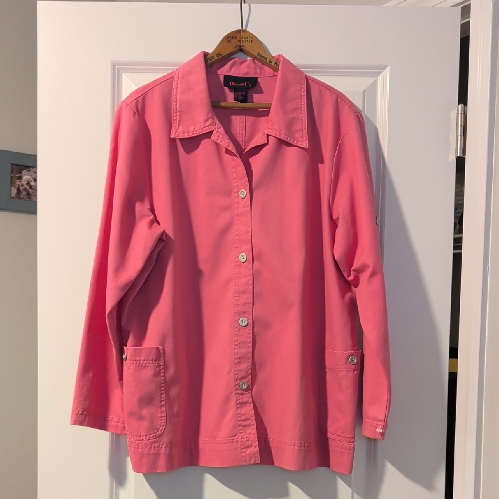 Denim & Co Button-Up Jacket - image 1